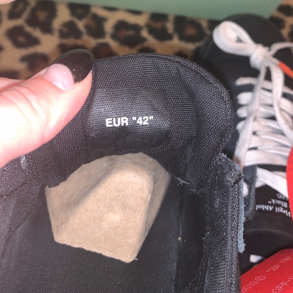 OFF-WHITE c/o Virgil Abloh vulc low top black - Picture 6 of 8